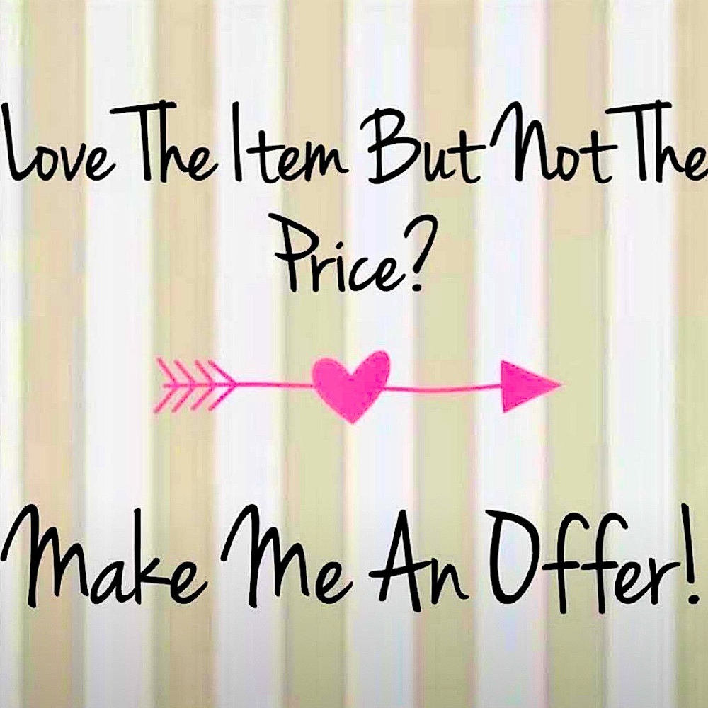 Make me an offer…